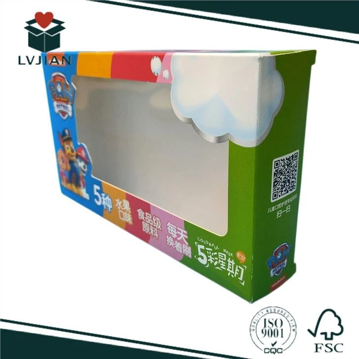Children's Toothpaste Paper Box